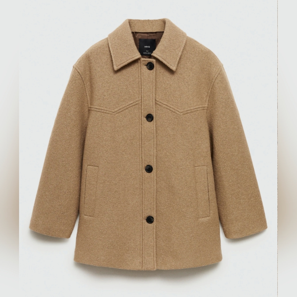 Oversize wool coat
